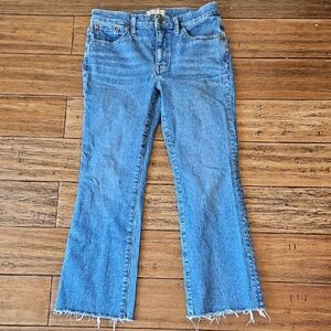 Madewell Mid-rise Kick Out Jeans Size 28